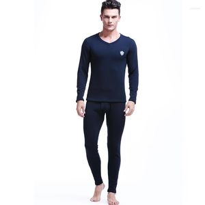 Мужское тепло -нижнее белье мужская шерсть набор флисовая одежда Rashguard Long Johns Thermo Lingerie Hulming Jeans Bins Winter