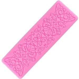 Cake Tools Lace Mat Fondant Flowers Decoration Silicone Mold Surafcraft Chocolate Candy Baking Decorating Molds