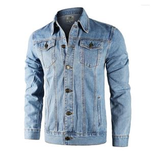 Mäns jackor Mäns motorcykeljacka denim Student Decoration Body Clothes