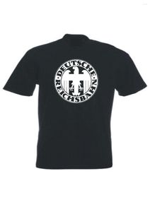 Camicie da uomo Summer Mashion T-shirt Cotton T-shirt tedesco Reichsbahn Empire Reich Eagle Deutsche Bahn Shirt Fresco Tops