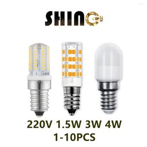 Corn Lamp Mini Crystal 220V E14 Super Bright Warm White Light Without Stroboscopic Suitable For El Mall Lighting
