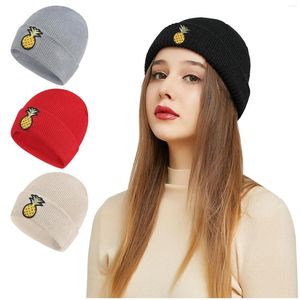 Kapity kulowe duże kobiety męskie męskie ciepłe dzianinowe czapkę zimową czapkę narciarską garbaty baseball unisex unisex