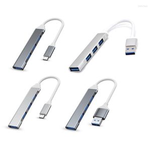 Hub USB multiporta 3.0 Switch Dock connettore di tipo C Adattatore per computer portatile Docking Station Splitter