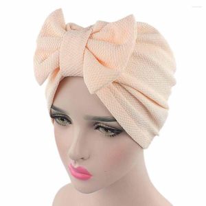 Boll Caps Scarf Hat Cap Women Bow Wrap Head Baseball