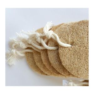 Spugne abrasive Luffa naturale Pennello per piatti Produttore di pentole Commercio all'ingrosso Forte capacità di decontaminazione Resistente all'usura e Dhpc2