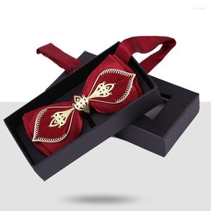 Bow Ties High-end Wedding Tie Men's Formal Suit Shirt Accessories Gifts Business Bowtie Multicolor (Price Only Includes BowTies)
