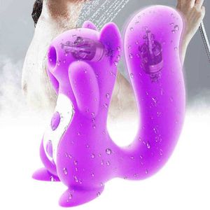 Vibratori Nxy 15 modalità Big Squirrel Vibratore per succhiare il clitoride per le donne Clit Clitoride Sucker Vacuum Stimolatore Dildo Sex Toys Goods Adulti 220418