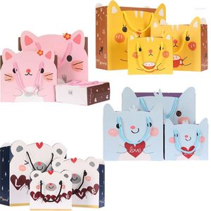 Gift Wrap Christmas Present Box For Clothes Books Packaging Paper Bags Kraft Bag Wedding