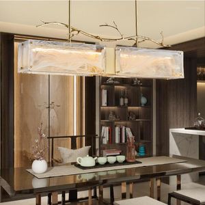 Lustres simples lustre de cobre lustre de luxo lâmpada decorativa lumin