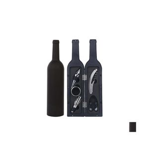 Openers Bottle Opener 5 Pcs In One Set Red Wine Corkscrew High Grade Wines Accessory Gifts Box 16 8Fh C R Drop Delivery Home Garden Otmhg