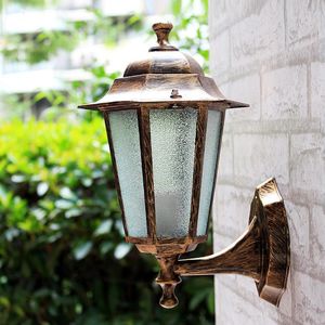 Lampa ścienna LED Outdoor Light Vintage Wandlamp Wodoodporne oświetlenie domowe sypialnia zewnętrzna aplikacja Murale Luminaire