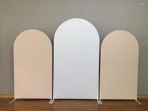 Party Decoration Nude Arch Backdrop Arched Stand Double-side Custom Oh Baby White Bridal Shower Balloons Chiara Wall Po Birthday