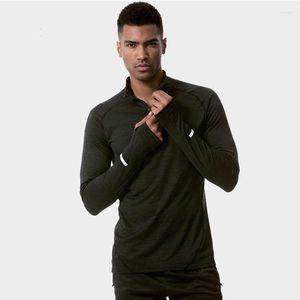 Herren-T-Shirts, Herren-T-Shirts, Rollkragen-Langarm-Oberteile für Männer, Herbst-Frühling, Freizeithemd, Basic-Bottoming-Männer, Slim-Fit-Crop-Top