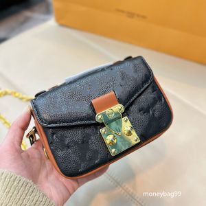 Torba designerska 2023 Czarna łańcuch Vavin Portfel Damier na płótnie torba na ramię skórzana torby Crossenger Crossbody Bag