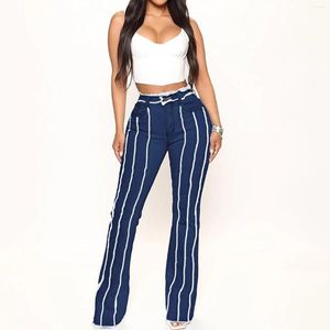 Women's Jeans In Plus Size For Women Denim Distressed Jean Flare Casual High Waist Vintage Teen Girl