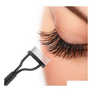 Eyelash Curler Beauty Makeup Lash Separator Metal Brush Comb Mascara Curl Cosmetic Tool Drop Delivery Health Tools Accessories Dhzvx