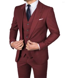 Męskie garnitury Blazer zestawy dla mężczyzn Port Pant Design Najnowsza nowość w zestawie setów ślubnych sukienki formalne