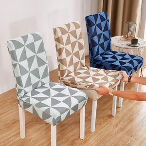 Stol täcker vattentätt matbord täcker universal all inclusive high-endthickened cushion ryggstöd integrerad säte träpall coverchair