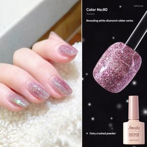 Gel per unghie 7ml Smalto diamantato Paillettes glitterate colorate Effetto opaco Base a lunga durata Top Coat Art Manicure Semi