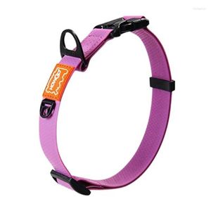 Hundhalsar Fashion Collar Choker Pet Puppy PVC Coated Watertproof Luktsäker enkel ren promenad utomhus för små stora hundar