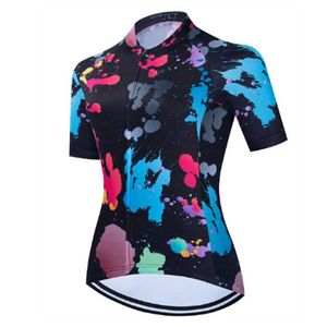 Racing Jackets Cycling Jerseys Triathlon Pro Team Women's Short Sleeve Summer Clothing Bike Uniform Jersey MTB Ropa Ciclismo