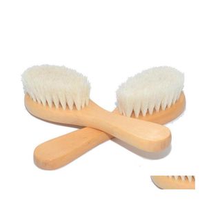 Escovas de banho esponjas Scrubbers fábrica venda direta pincel de cabelo pente de cabelo natural Cerdas macias de lavagem corporal Drop Drop Home Garden Dho6c