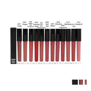 Lipgloss Großhandel Metall Matte Lippenstift Flüssige Lippenstifte Feuchtigkeitscreme Natürliches Make-up Lipper Drop Lieferung Gesundheit Schönheit Lippen Dhg3K