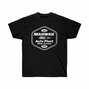 Мужские футболки Springsteen Inspired Mens Womens Unisex Shirt Tee Mahwah Auto Plant Jers