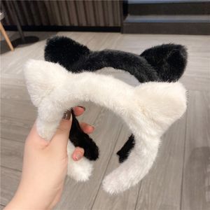 Fashion Cute Hairband Ribbon Girly Cat Ears Headband Anime Cosplay Party Headband Female Hair Accessories Headwear 1390