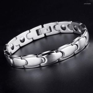 Link braccialetti ad alta grado in acciaio inossidabile in acciaio magnetico energia bracciale energia saluto da bracciatore di moda regalo di moda per donne uomini