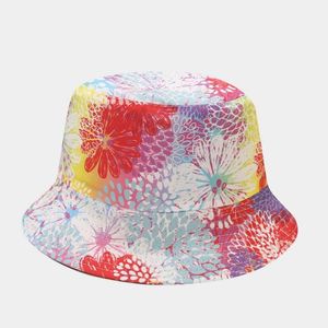 Cappelli a tesa larga Unisex Pattern Style Luxury Bucket Women Fashion Brand Designer Basin Hat Cotton Sun Cap Black Outdoor Travel 2023