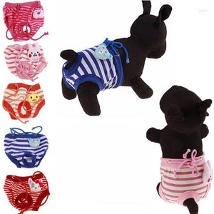 Abbigliamento per cani Pet Puppy Pants Sanitary Short Panty Underwear Pannolino da viaggio Pannolino lavabile riutilizzabile