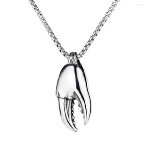 Pendant Necklaces Vintage Animal Crab Pliers Necklace For Women Girls With Chain Charm Choker Dainty Jewelry In Stainless Steel