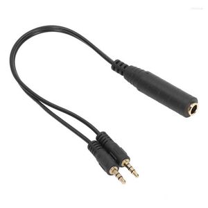 Mikrofone 6,35 mm Buchse Audiokabel 3,5 mm TRS TRRS Stecker reduzieren Verzerrungen für DVD-Player