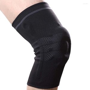 Racing Jackets Compression Knee Support Sleeve Protector Elastic Kneepad Brace Springs Gym Basketball Volleyball Running Sports Pads
