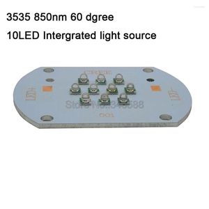 Infrarouge IR 850 Nm à 60 degrés Angle de rayonnage LED haute puissance LED ÉMITTER LUMIÈRE DC15V-17V 350MAMA ALUMINUM OU PCB CUPPER POUR DIY