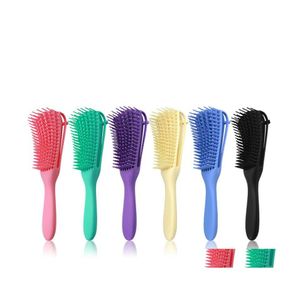 Cepillos para el cabello Mas Mas Combustible Mujeres de cepillo para el cabello Antitie Knot Profesional Tipo de pulpo Drop entrega Productos Atención DHFQ6