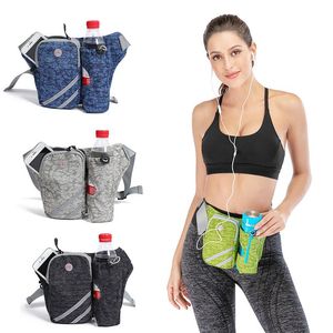 Outdoor Bags Sports Waist Bag Running Mobile Phone Men Women Riding Mountaineering With Water Bottle Holder