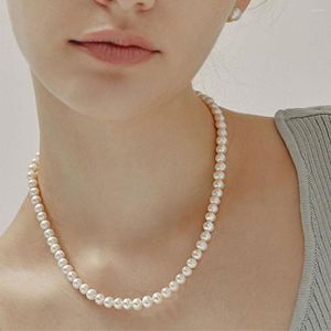 Choker Necklace Pearl Fashion Outdoor Neck Pendant Jewelry Portable Performance Engagement Dressing Clothing Decoration Gift