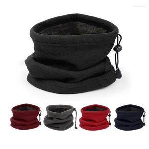 Bandane Sciarpa in pile caldo invernale Maschera da equitazione all'aperto Copertura ispessita Fascia per alpinismo unisex