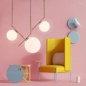 Подвесные лампы северные светодиодные хрустальные планеты Deco Maison E27 Light Luminaria de Mesa люстра освещения