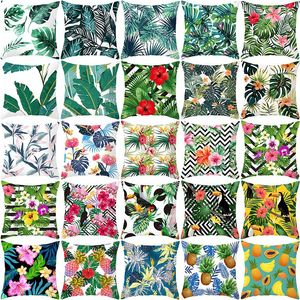 Pillow Style Tropical Plant Fruit Pillowcase Car Sofa Home Cover Covers Decorative