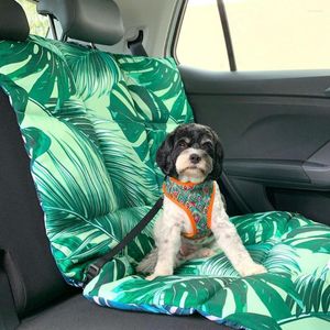 Dog Car Seat Covers Fashion Print Cover Waterproof Pet Travel Splicing Carrier Trunk Protector Mattress Outdoor Mat