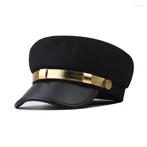 Berets Sailor Ship Boating Captain Hat Multi Color Beret Adult Teens Navy Sea Rave Party Cosplay Outfit MXMA