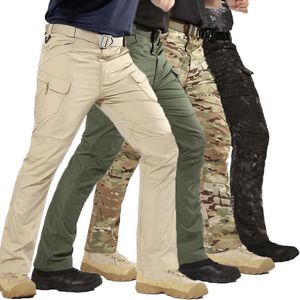 Pantaloni maschili uomini militari tattici combattimenti pantaloni swat all'esercito all'aperto di carico casual escursioni multipocche camomen