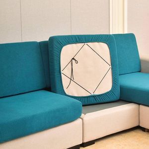 Tampas de cadeira Conjunto elástico Anti -Slip Art Sofá Libere a capa de almofada