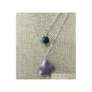 Arts And Crafts Fashion Starfish Lava Stone Mtilayer Necklace Volcanic Rock Aromatherapy Essential Oil Diffuser For Women Jewelry Dr Dhnh8