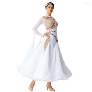 Scen Wear B-2083 International Standard Ballroom Dance Dress Högkvalitativ tävling Smooth Dresses till salu