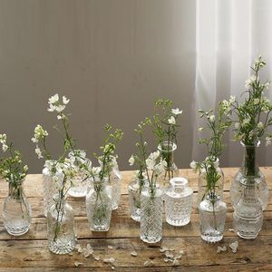 Vasen, Glasvase, nordische Heimdekoration, Blumenarrangement, Behälter, Innentopf, schöner Raum, Balkon, Ornament