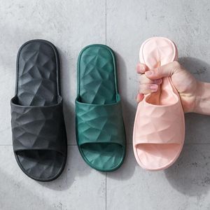 Slippers Women Summer Home Lightweight Shower Shoes Floor Indoor PVC Flip Flops Waterproof Family For Men Couple Sandals